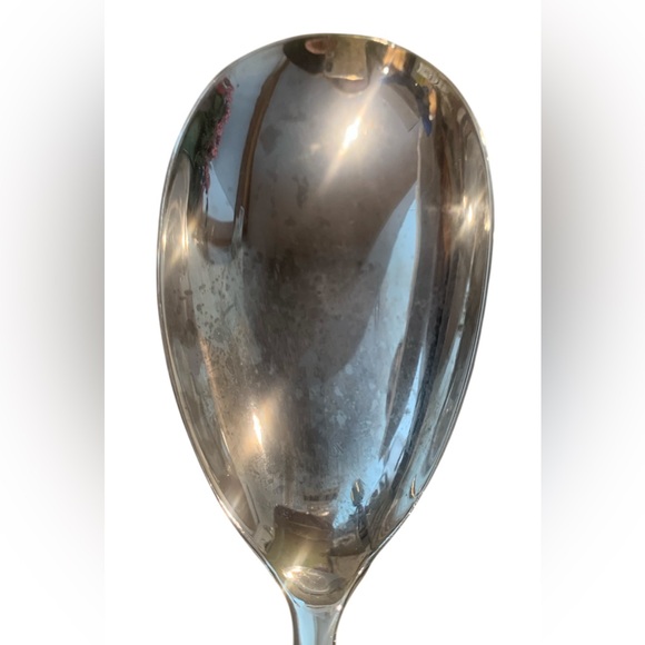 Regal Silver Hong Kong Silver Plated Serving Set Salad 2 Pc Shiny Spoon & Fork - Picture 3 of 14